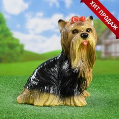Садовая фигура "Терьер сидя" большой 30х20х35см Хорошие сувениры