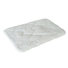 Подушка для новорожденных Baby Nice, 40х60х3 см, файбер, белый