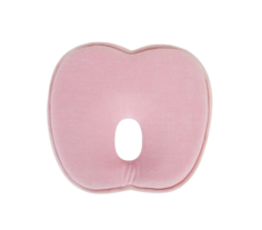 Ортопедическая подушка для новорожденных Baby Nice Бабочка эффект памяти 24х24х3см розовый