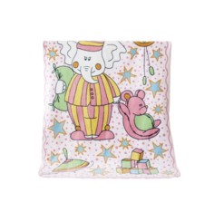Одеяло детское для новорожденных Baby Nice Пора спать, байковое, 100*140 см, розовый