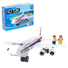 Конструктор «Пассажирский самолёт», 78 деталей Ausini