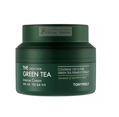 Крем для лица Tony Moly The Chok Chok Green Tea Intense Cream увлажняющий, 60 мл