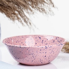 Кунгурская керамика Миска Аппетитная мрамор, 0,6л
