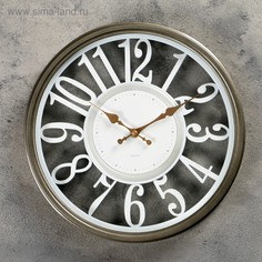 Часы настенные, : Интерьер, Беата, плавный ход, d=29 см No Brand