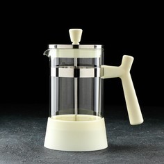 Magistro Френч-пресс Magistro «Бостон», 600 мл, цвет молочный