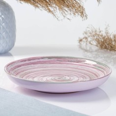 Миска для вторых блюд, 18см, лаванда Борисовская керамика