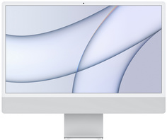 Моноблок Apple iMac M1/16Gb/256Gb Silver (Z12Q000BV)