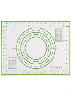 Армированный силиконовый коврик для выпечки 40х30 см 28485 04123018 No Brand