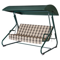 Качели садовые Удачная Мебель Колорадо A39G.317 210х142х155 зеленый