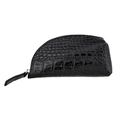 Ключница женская Sergio Belotti 7402 croco черная