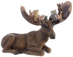 Фигурка ЛОСЬ И КОМПАНИЯ, полистоун, 11x18x11 см Kaemingk