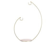 Подставка для двух елочных украшений FOR DECORATION золотая, 48 см, Edelman, Mica