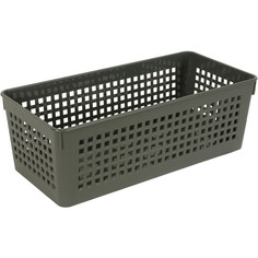 Корзина, 270х130х90 мм, 2.4 л, полипропилен, цвет серый No Brand