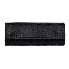 Ключница женская Sergio Belotti 7403 croco черная