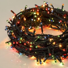 Световая гирлянда новогодняя Luazon Lighting нить 703309 15 м разноцветный