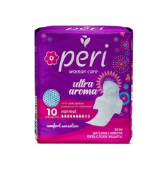 Женские гигиенические прокладки Peri Ultra Aroma Normal 10 шт