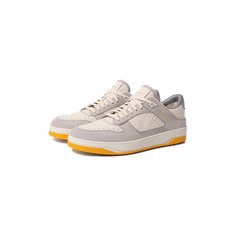 Кожаные кеды Santoni