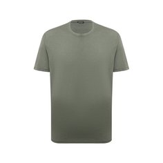 Футболка из шелка и хлопка Kiton