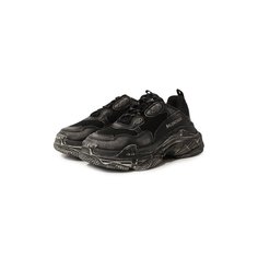 Комбинированные кроссовки Triple S Balenciaga