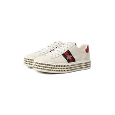 Кожаные кеды Ace Gucci