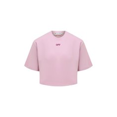 Хлопковая футболка Off-White