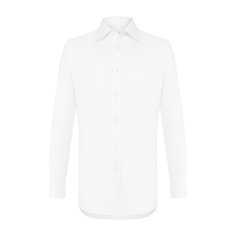 Хлопковая сорочка с воротником кент Brioni