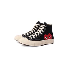 Текстильные кеды Comme des Garcons Play x Converse Comme des Garcons Play