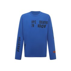 Хлопковый лонгслив Heron Preston