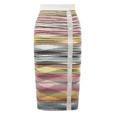 Юбка из шерсти и вискозы Missoni