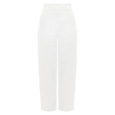 Брюки из вискозы и льна Emporio Armani