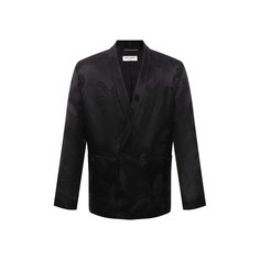 Пиджак из вискозы и шелка Saint Laurent