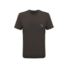 Хлопковая футболка Emporio Armani