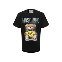 Хлопковая футболка Moschino
