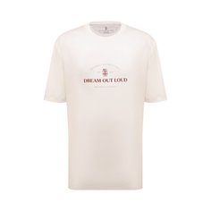 Хлопковая футболка Brunello Cucinelli