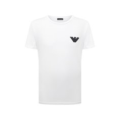 Хлопковая футболка Emporio Armani