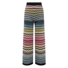 Брюки из хлопка и вискозы Missoni
