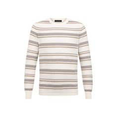 Джемпер из хлопка и шелка Ermenegildo Zegna