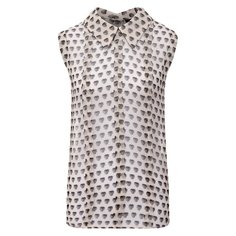 Шелковый топ Giorgio Armani