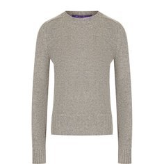 Однотонный пуловер из смеси шерсти и кашемира Ralph Lauren
