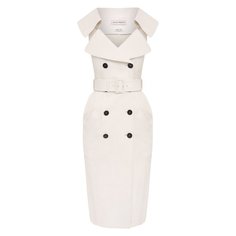 Кожаное платье Alexander McQueen