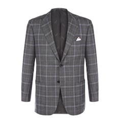 Однобортный пиджак из кашемира Kiton
