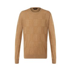 Джемпер из смеси кашемира и льна Zegna Couture