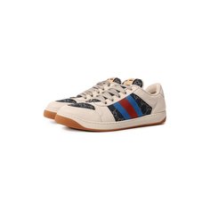 Комбинированные кеды Screener Gucci