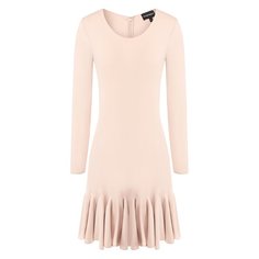 Платье с оборками Emporio Armani