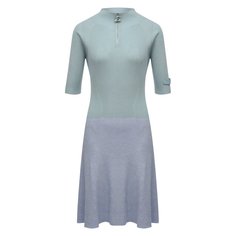 Платье из кашемира и шелка Lanvin