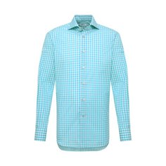 Хлопковая рубашка Kiton