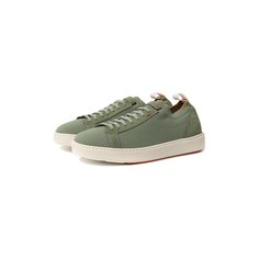Текстильные кеды Santoni
