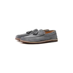 Замшевые лоферы Brunello Cucinelli