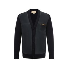 Комбинированный кардиган Gucci