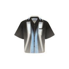 Хлопковая рубашка Prada